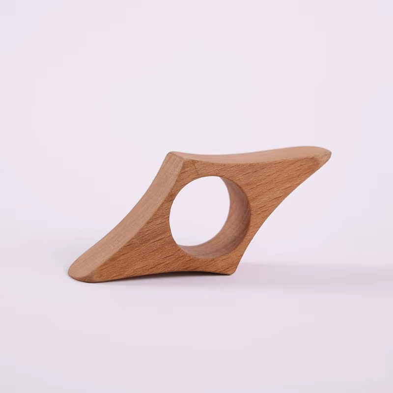 Marque-page au pouce en bois pour une lecture à une main |   Support de page et support de livre |  