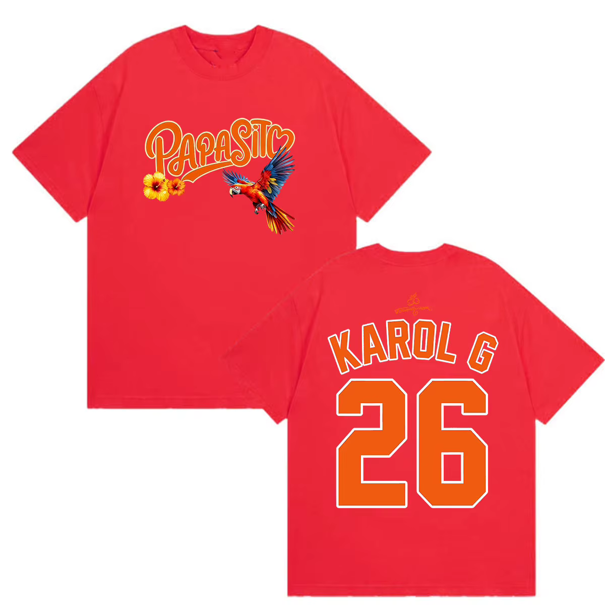 T-shirt Karol G Papasito Tropicoqueta Tour 2026 pour hommes et femmes, t-shirts vintage de haute qua