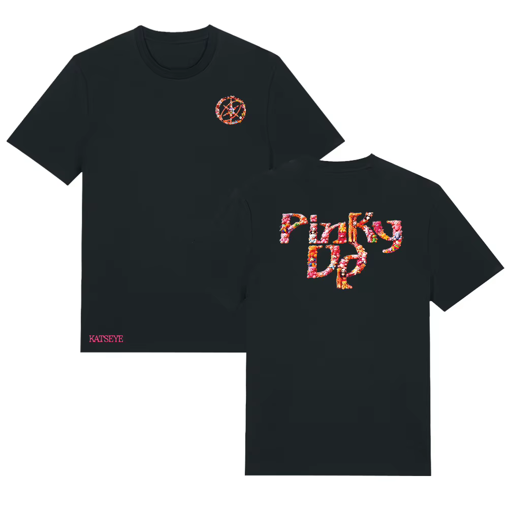 PINKY UP T-Shirt Katseye T-shirts imprimés de dessins animés en coton, cadeau pour femme et homme, h