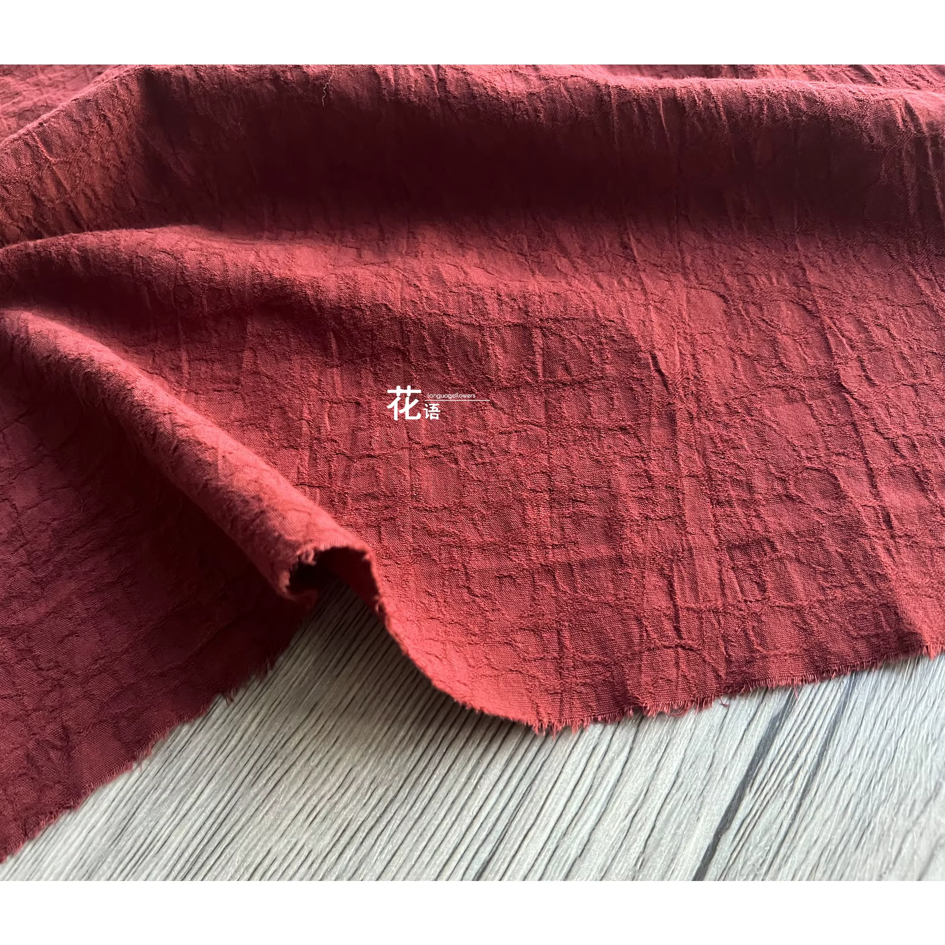 Red RapIndustry-Demi-jupe délavée avec boucle, tissu de créateur, vêtements créatifs, manteau chanta