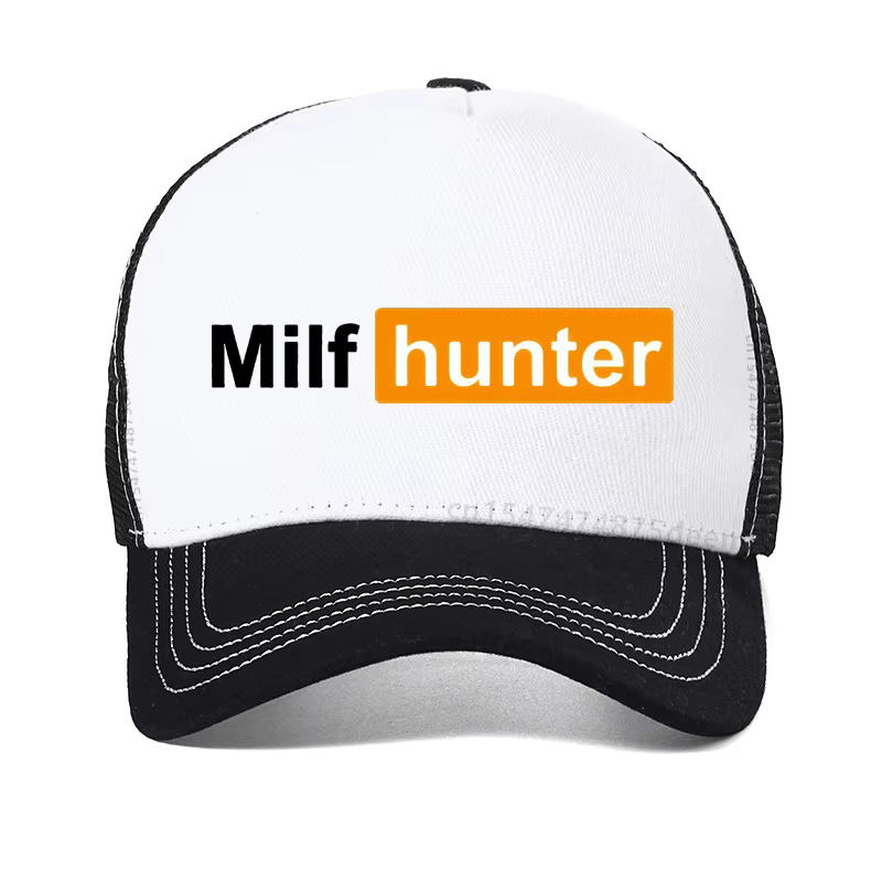 Casquette de baseball pour adultes MILF Hunter, humoristique, pour hommes qui aiment les MILF, casqu