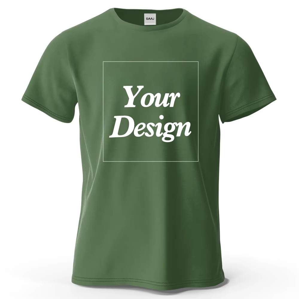 XS-6XL T-shirt Premium 100% Coton Personnalisé pour Homme et Femme, Bricolage, Imprimez Votre Propre