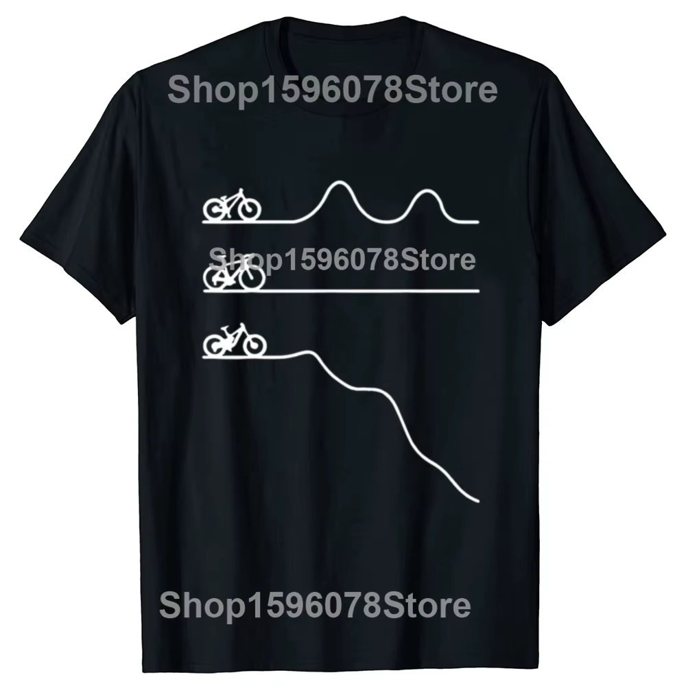 Life Behind Bars Tees T-shirt drôle pour hommes, en coton, avec motif de vélo, triathlon, cyclisme, 
