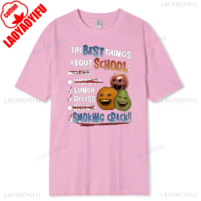 T-shirt ennuyeux les meilleures choses à l'école t-shirt graphique drôle pour hommes femmes enfants 