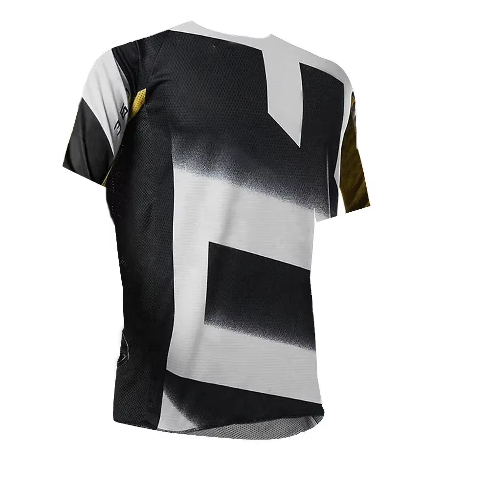 Maillot de cyclisme Enduro à manches courtes DH Motocross Downhill BMX VTT Respirant