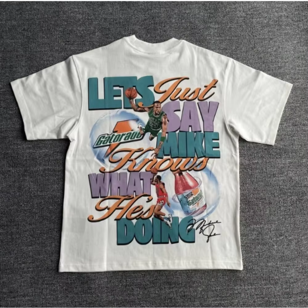 T-Shirt Y2K pour hommes, graphique de basket-ball, rue Hip Hop Goth, été Y2K imprimé Harajuku, manch