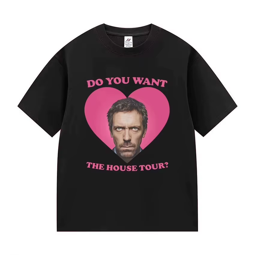 T-shirt graphique Dr Gregory House MD, T-shirt humoristique pour hommes et femmes, Harajuku, surdime