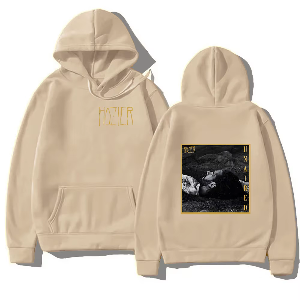 Hozier-Sweats à capuche non aérés pour hommes et femmes, sweat-shirt vintage, vêtements décontractés