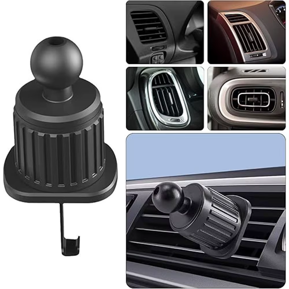 Support de téléphone pour voiture, accessoires de fixation pour grille d'aération, support de téléph
