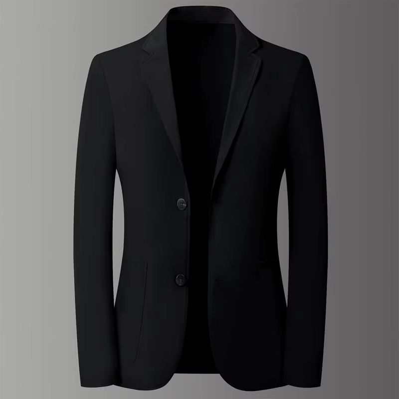 Costume léger pour hommes, vêtements de Protection solaire, Blazer fin en soie glacée, intelligent, 