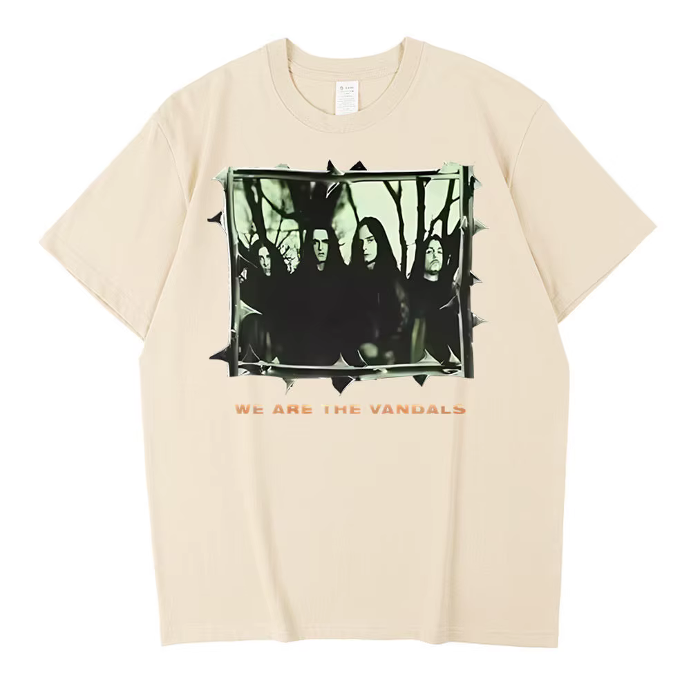 Type o négatif top t-shirts coton mâle années 2000 hip hop respirant Vintage chemise Vintage Punk gr