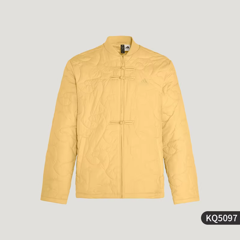 Adidas véritable hiver hommes et femmes nouveau style chinois imperméable doux décontracté coton ves