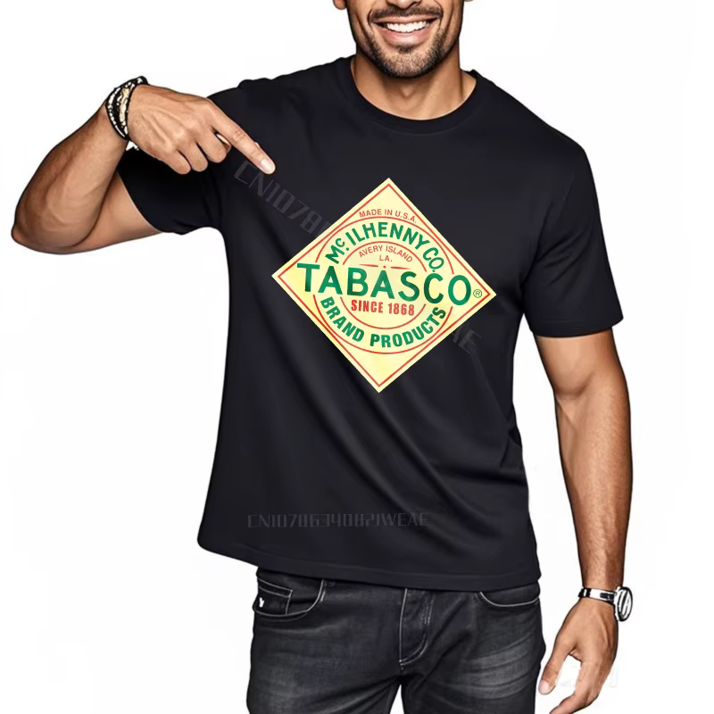 Haut d'été vêtements quotidiens mode T-shirt Tabasco marque produits Logo confortable Streetwear t-s