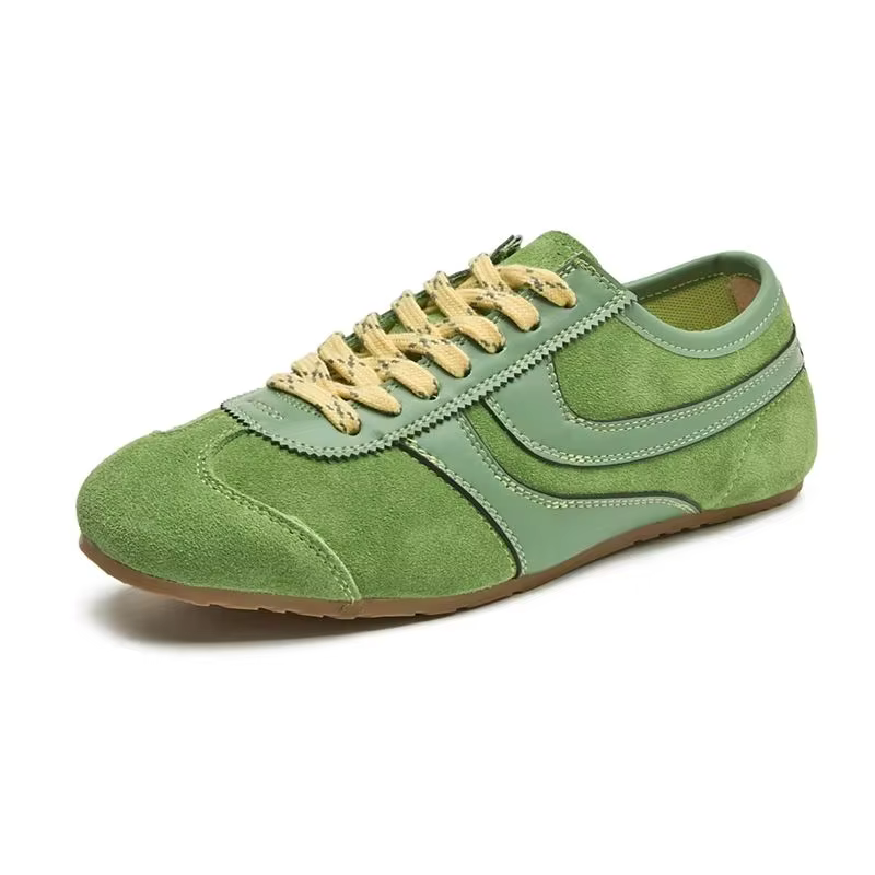 Chaussures d'entraînement allemandes pour femmes 2026 – Nouvelles baskets en cuir véritable pour fem