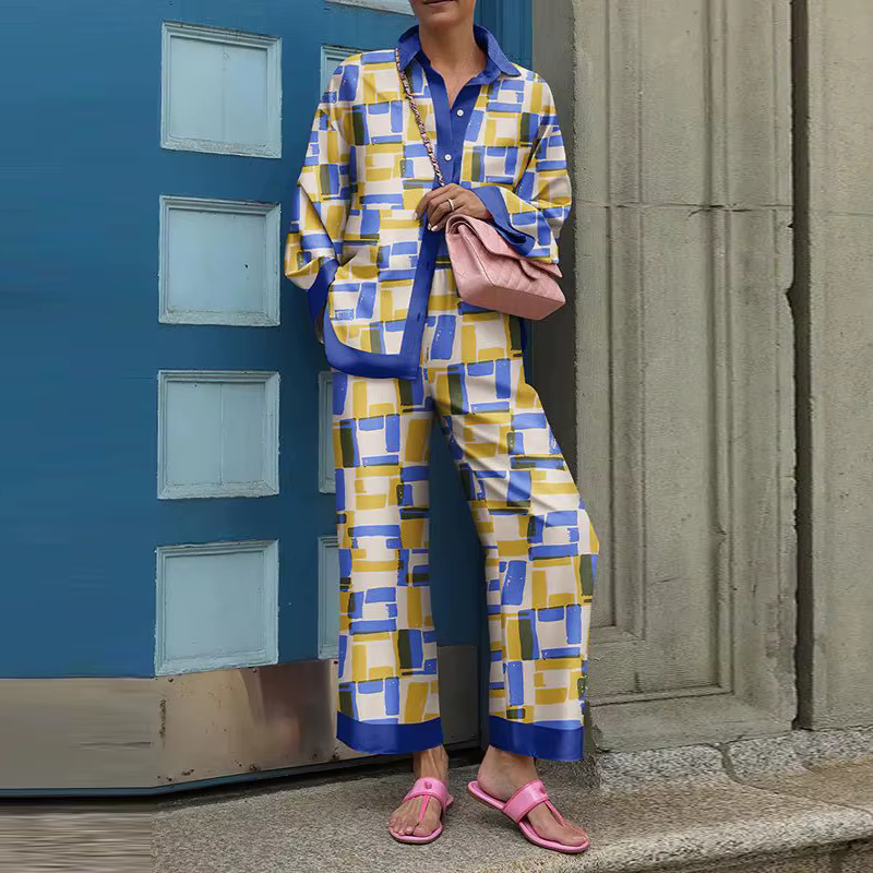 Nouvel ensemble streetwear pour femme, pantalon et haut, collection printemps-automne 2025, style vi