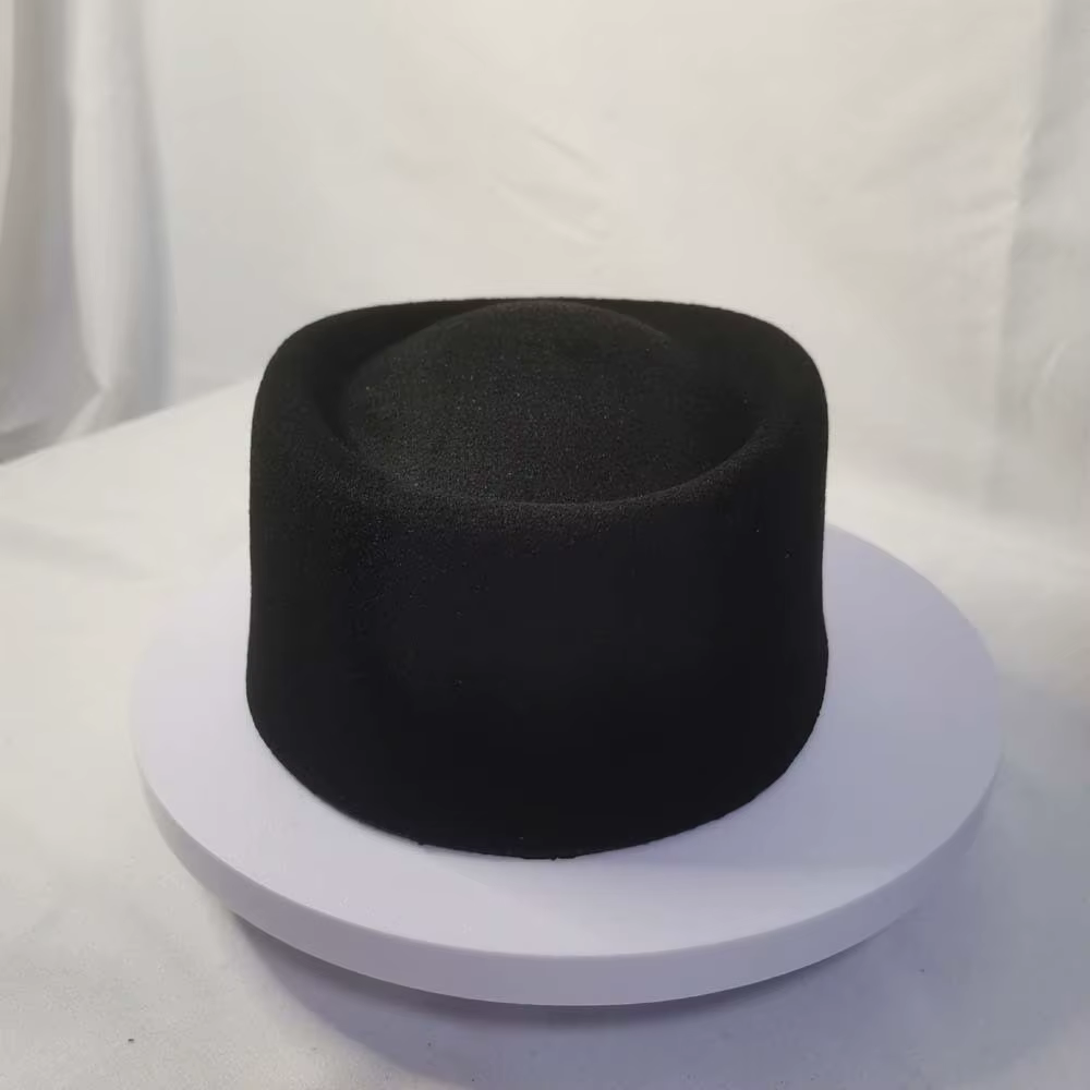 Chapeau de pilulier d'aspect Vintage, dôme de Style français, casquettes d'hôtesse de ligne aérienne