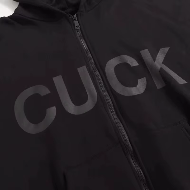 CUCK YZY Kanye nouvel Album préchauffant sweat à capuche avec fermeture éclair hommes femmes meilleu