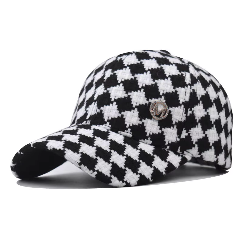 Casquettes de baseball à carreaux beiges de marque FS pour hommes, casquette de luxe pour femmes, ca