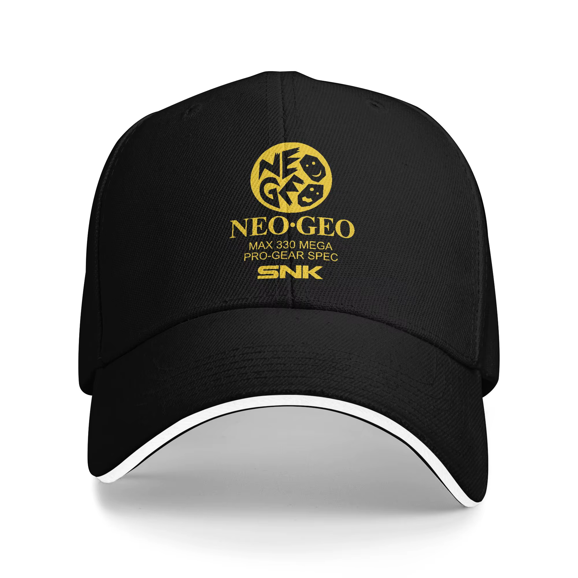 Neo Geo Pro Gear Spec Logo SNK Chapeau Sandwich pour adulte, casquette de baseball, casquette Sandwi