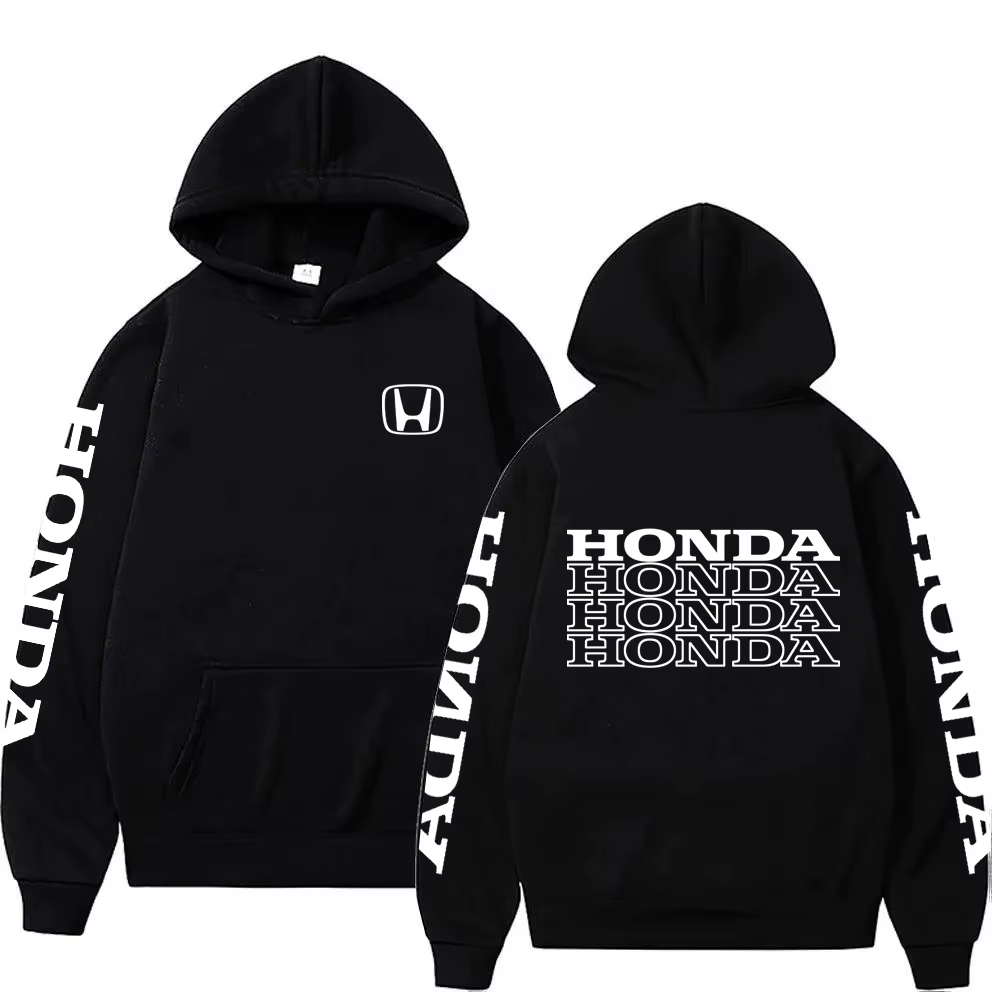 Honda Racing Logo automne/hiver hommes vente chaude nouvelle mode à capuche femmes rue loisirs sport