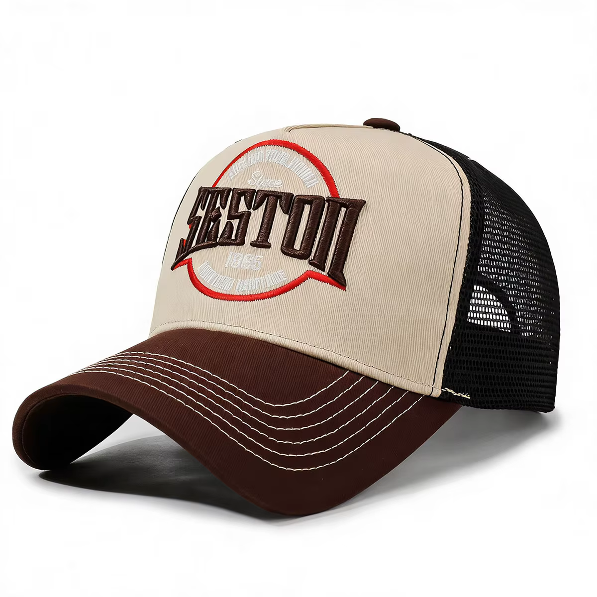 Casquette de baseball à large tour de tête pour hommes et femmes, visière de protection solaire, cas