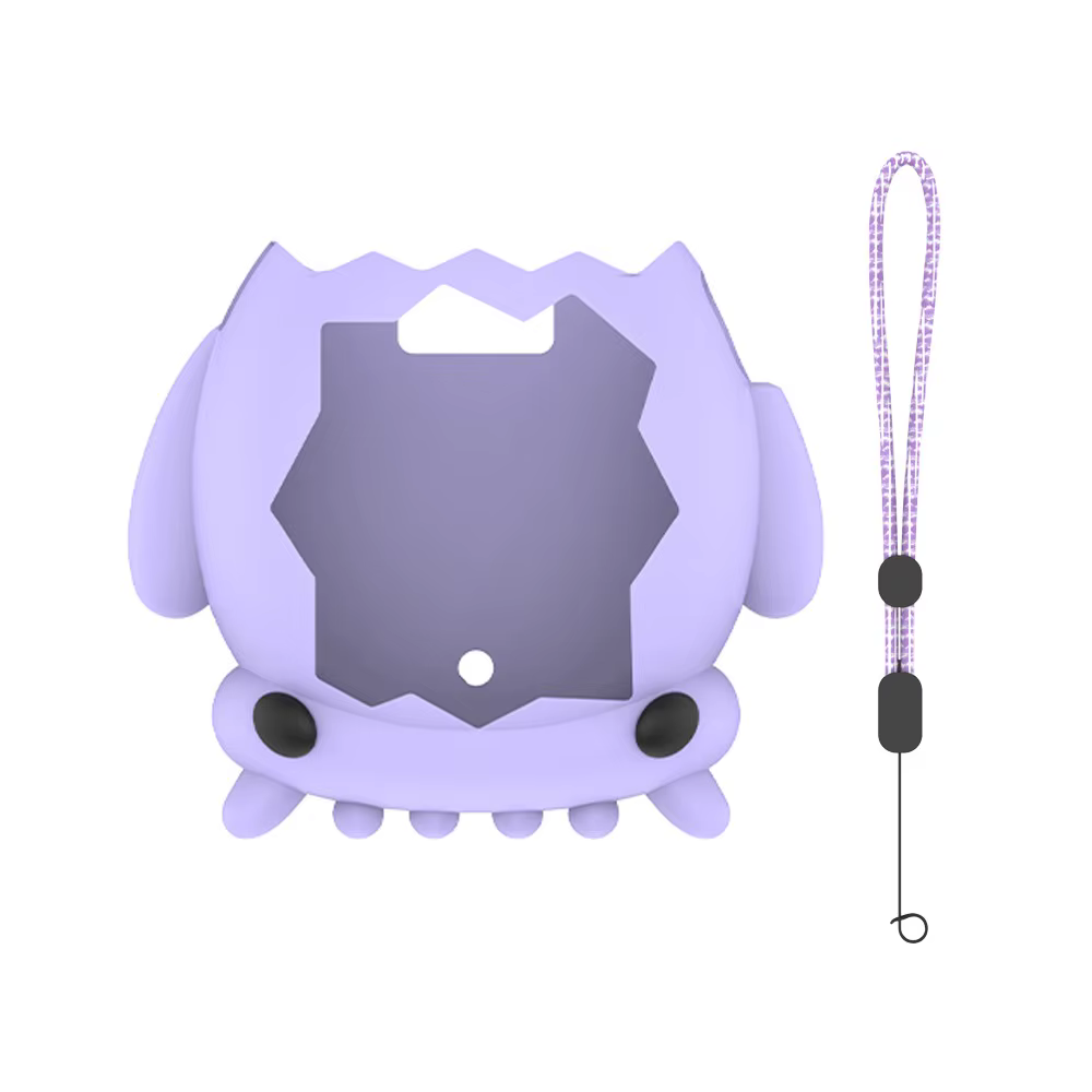 Étui de protection en silicone pour console de jeu, motif dessin animé Squid, housse intégrale antic