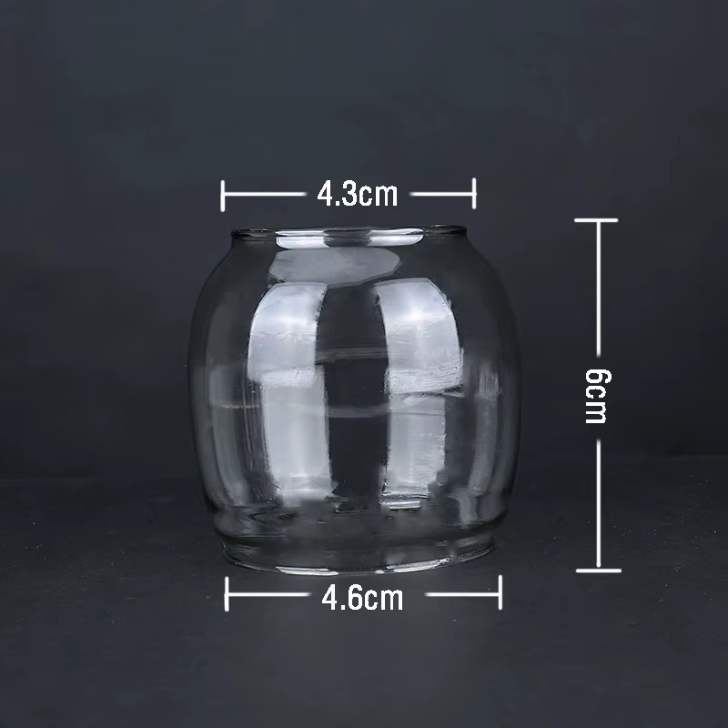 1 pièce Abat-jour en verre pour lampe de cheval, style rétro nostalgique, pour lampe d'extérieur, ab