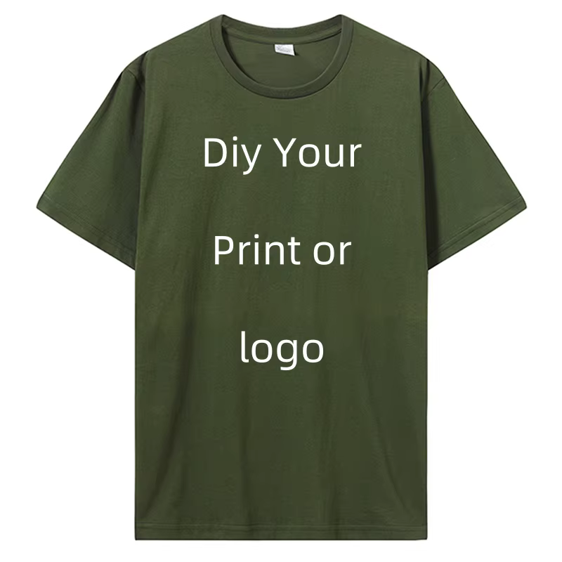 T-shirt imprimé personnalisé T-shirt bricolage votre propre conception comme Photo ou Logo T-shirt b