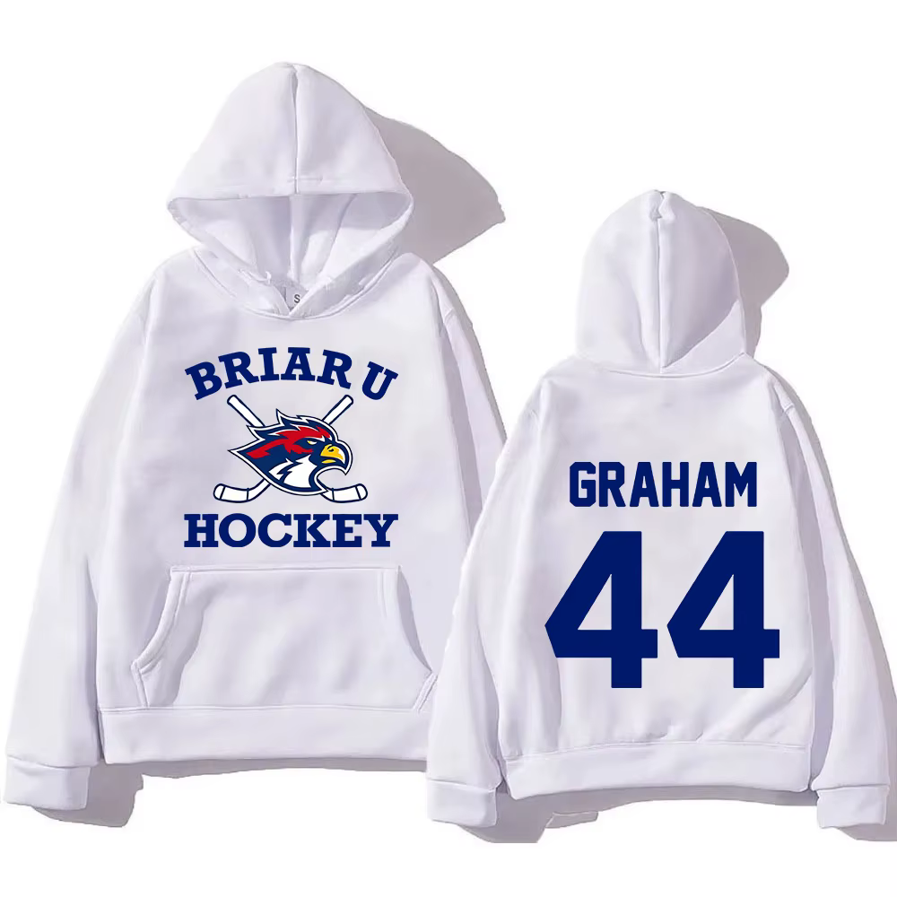 Sweat-shirts à capuche unisexes Off Campus Briar University Hockey, décontractés, amples, style stre