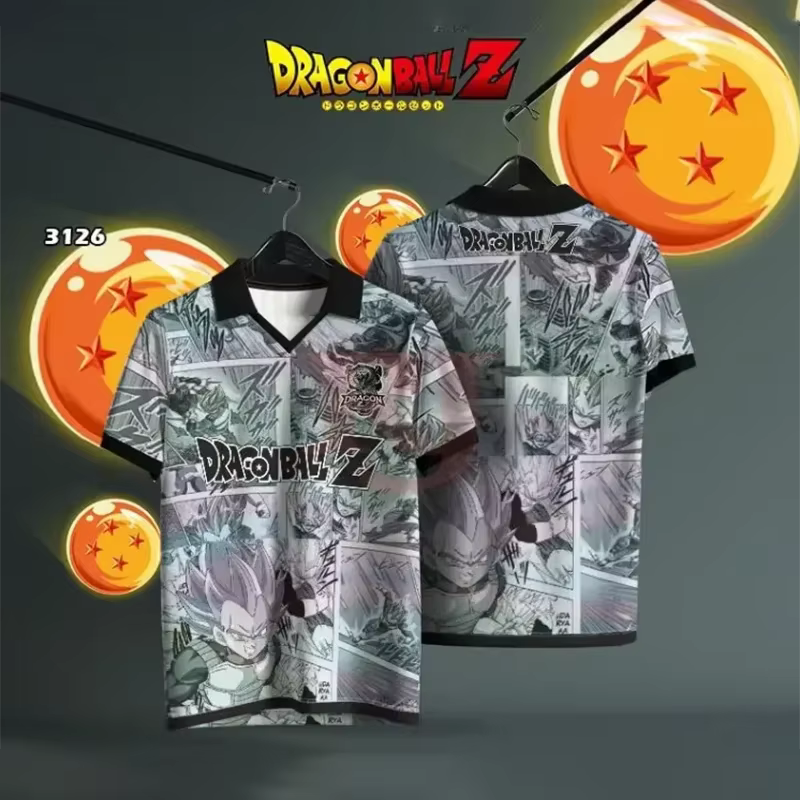 T-shirt 3D Dragon Ball Son Goku pour adulte, style japonais, mode estivale, décontracté, vêtements p