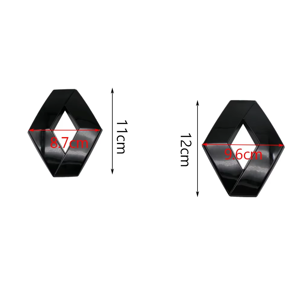 Autocollant de Logo de Modification de voiture, autocollant de coffre avant de capot de voiture pour