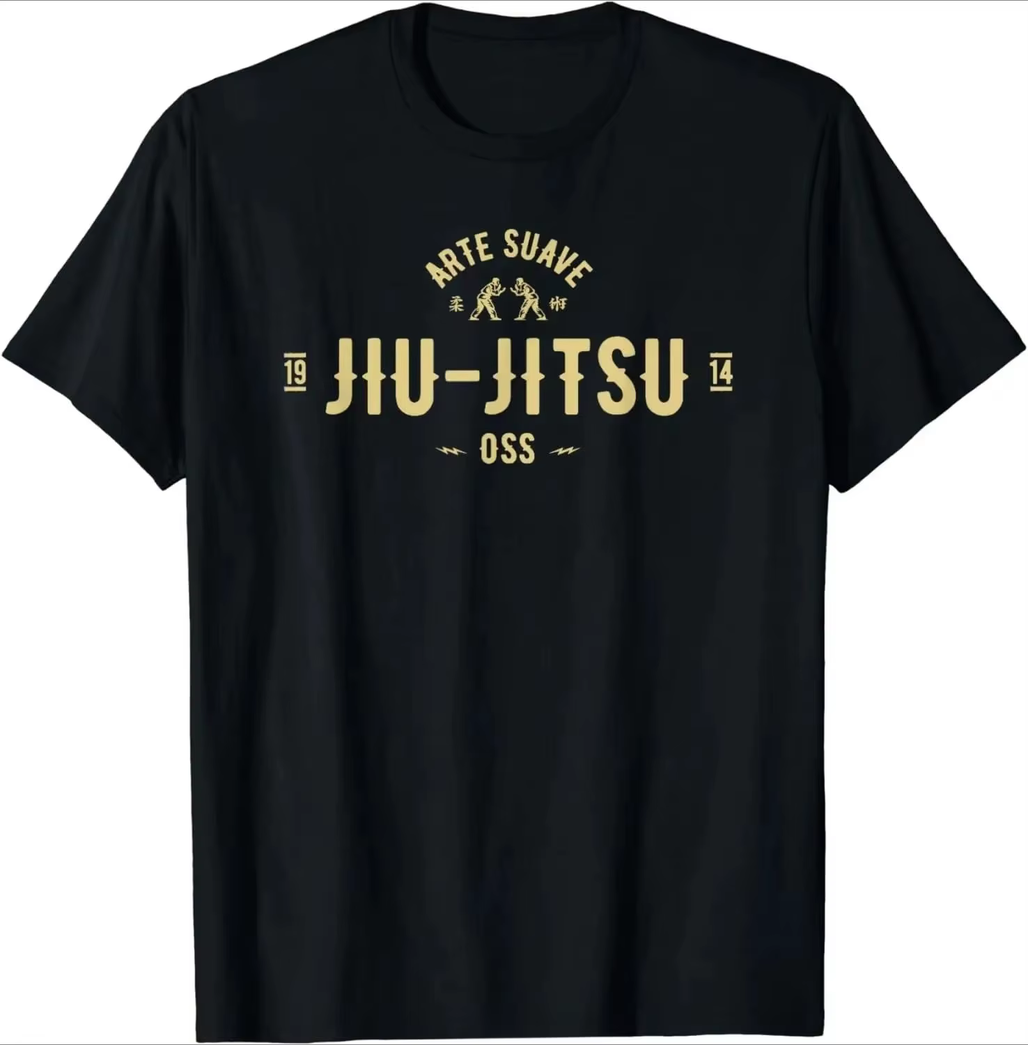 Chemise brésilienne Jiu Jitsu Arte Suave Oss T-shirt BJJ T-shirt Vintage hommes vêtements hauts mode
