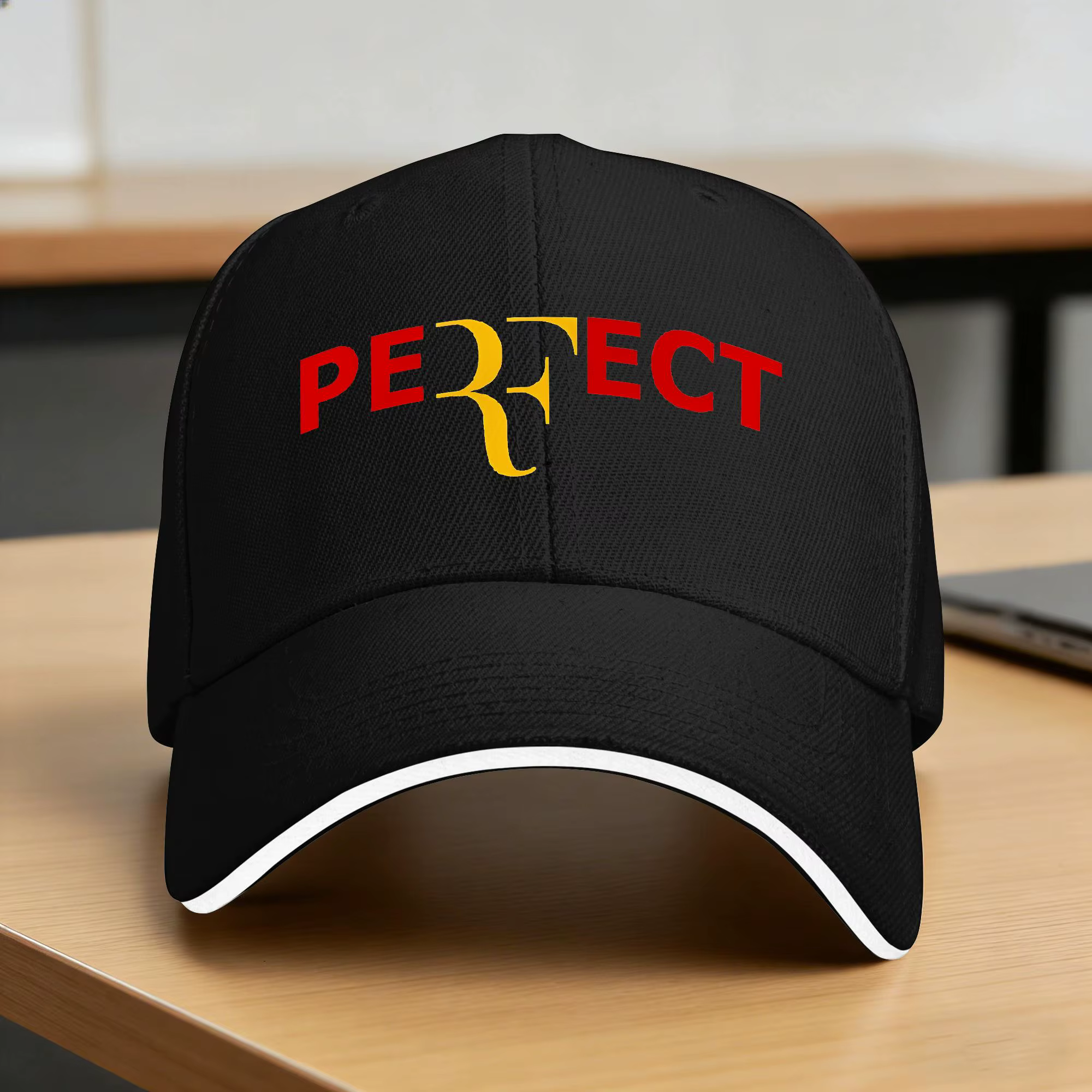 Casquette de baseball avec logo Team Roger Federer, design imprimé, casquette de camionneur, été, po