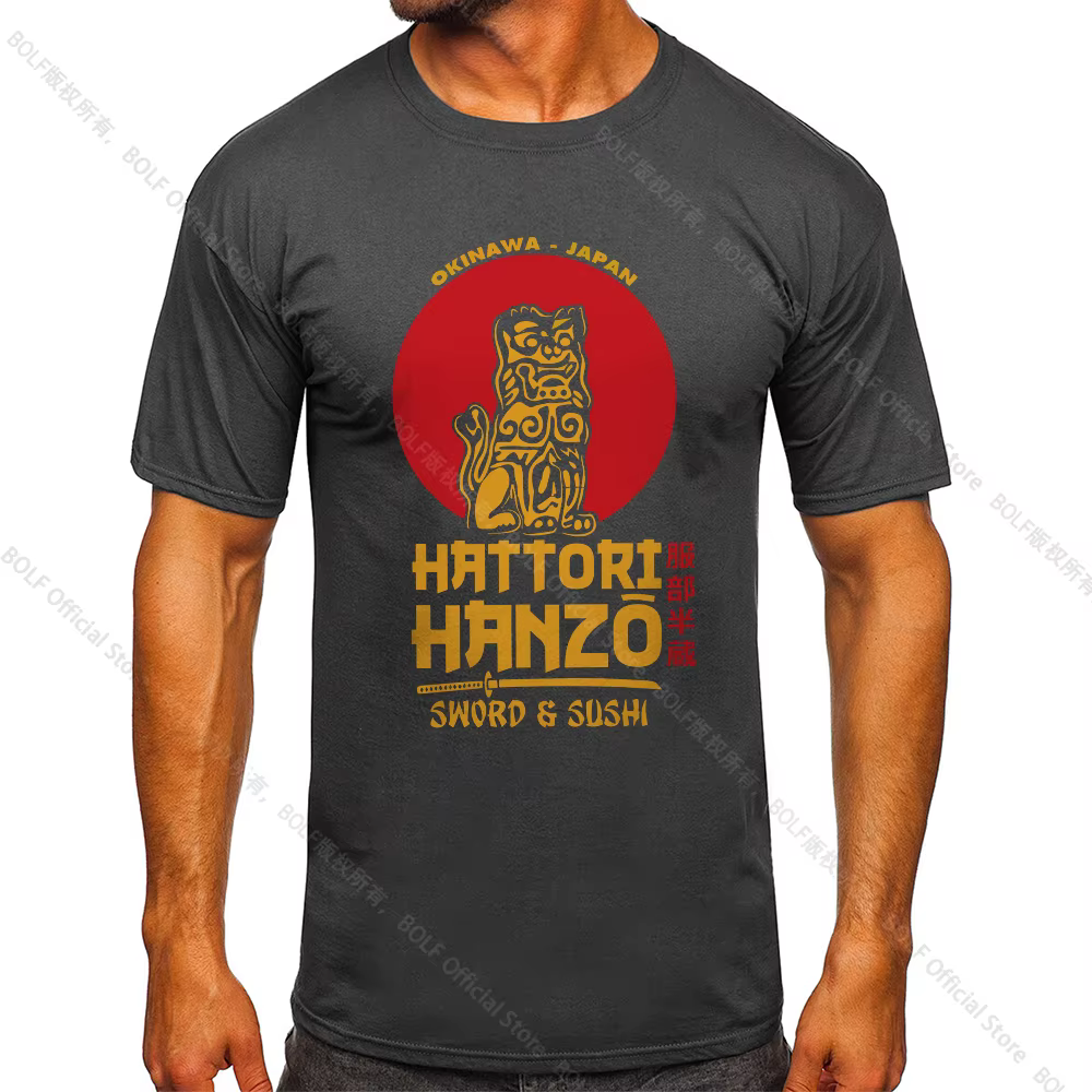 Hommes Hattori Hanzo T-shirt imprimé 100% coton Harajuku t-shirts classiques pour hommes femmes chem