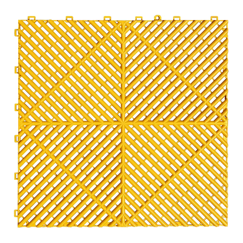 Plancher de garage, carrelage de sol imbriqué, ventilé, pour événements portables extérieurs