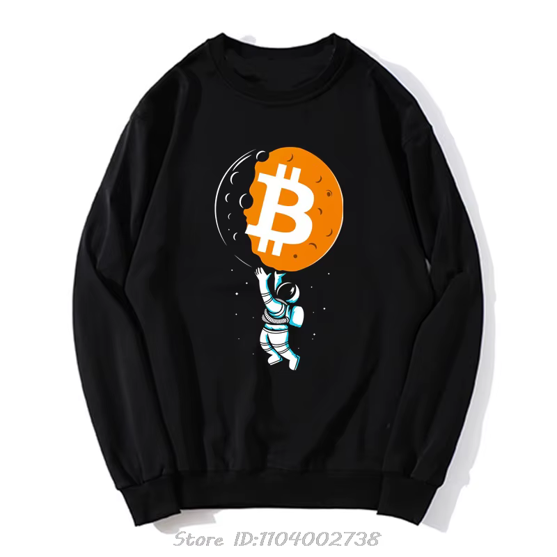 Sweat à capuche Crypto Miner pour hommes, sweat-shirt en coton, vêtements de fitness, conception de 