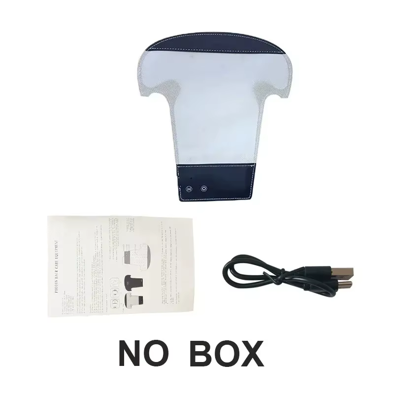 Bonnet de thérapie à la lumière rouge LED, casque de croissance des cheveux, chapeau laser à Diode, 