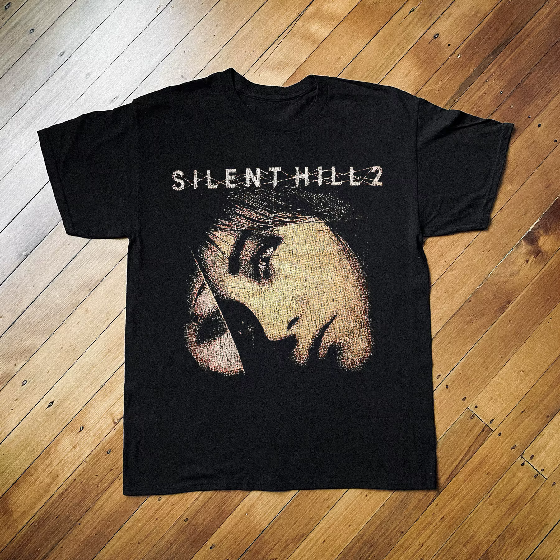 Silent Hill 2 Classic T-Shirt Women Men Oversized Gamer Fans Gift T-shirts Fashion Street Y2k HIp Ho