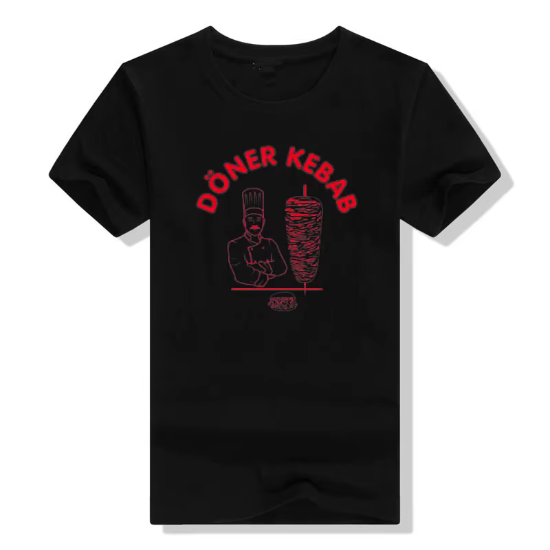 Döner – chemises à conception de Kebab pour hommes et femmes, T-Shirt Streetwear, Doner-Kebab Cook &
