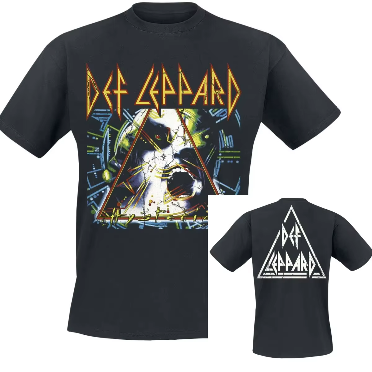 T-shirt Adrenalize Leopard Def Leppard 2026 pour hommes et femmes, t-shirt graphique de groupe de ro