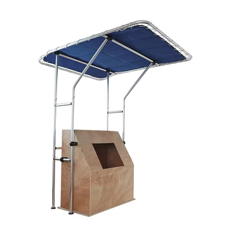 Auvent de bateau résistant au soleil, résistant à la pluie, facile à installer, ponton, haut Bimini 