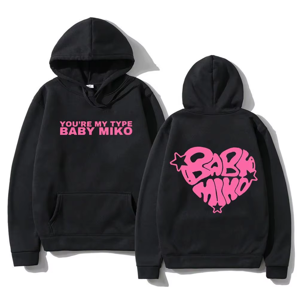 Jeune Miko Xoxo Tour 2024 sweat à capuche drôle mode hommes femmes sweat Hip Hop décontracté automne