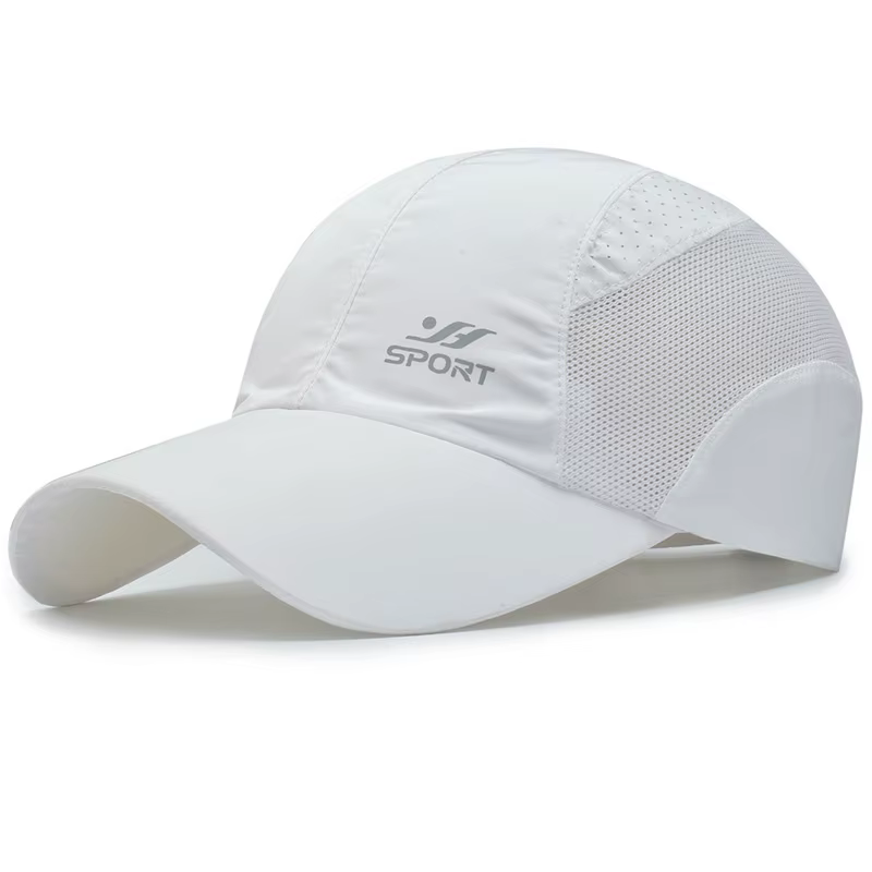 Restez protégé par style : casquette de baseball avec protection UV avec capote souple à séchage rap