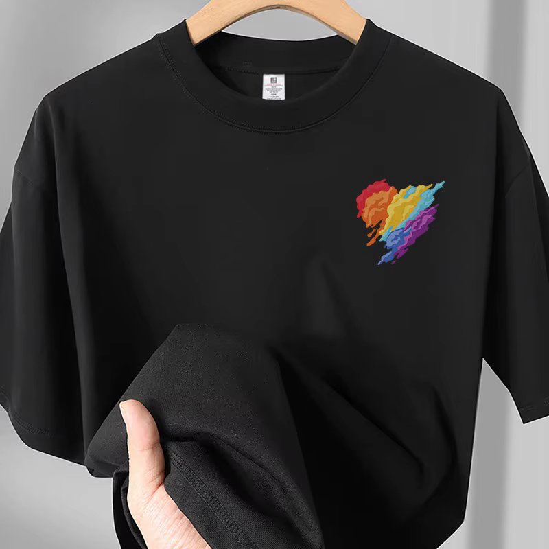 T-shirt imprimé « Heated All The Time Rivalry » pour hommes et femmes, T-shirt à manches courtes, dé