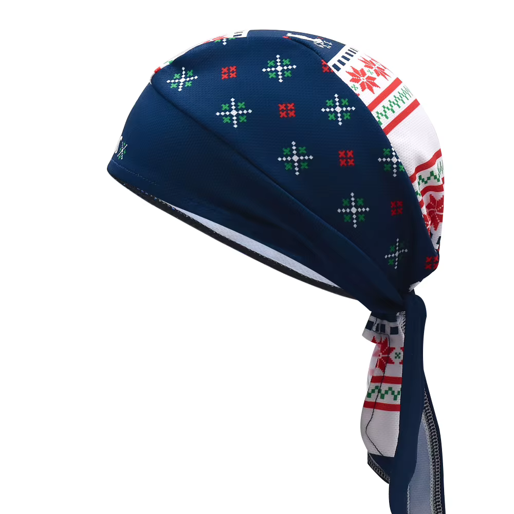 Casquette de cyclisme classique bleue pour homme, foulard de sport d'été pour activités de plein air