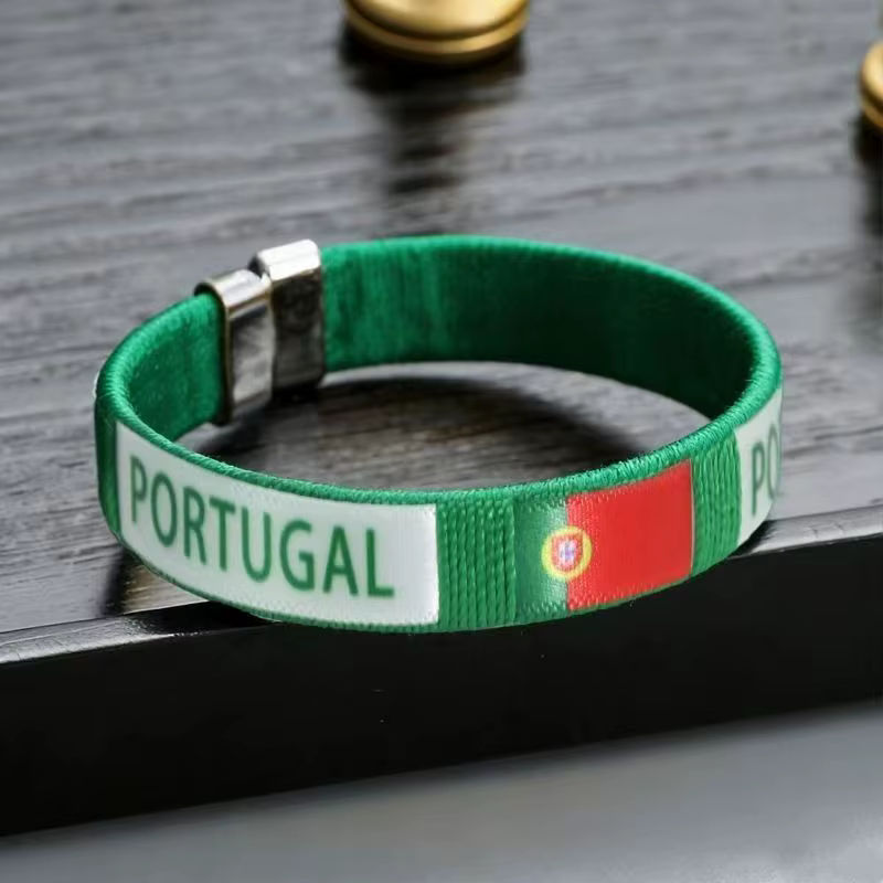 Bracelet de supporter de football 2026 – Décoration à porter à la main, article commémoratif, petit 