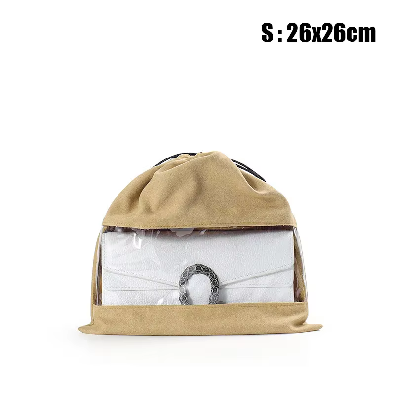 Sac de rangement transparent avec double fermeture à cordon : conception entièrement fermée anti-pou