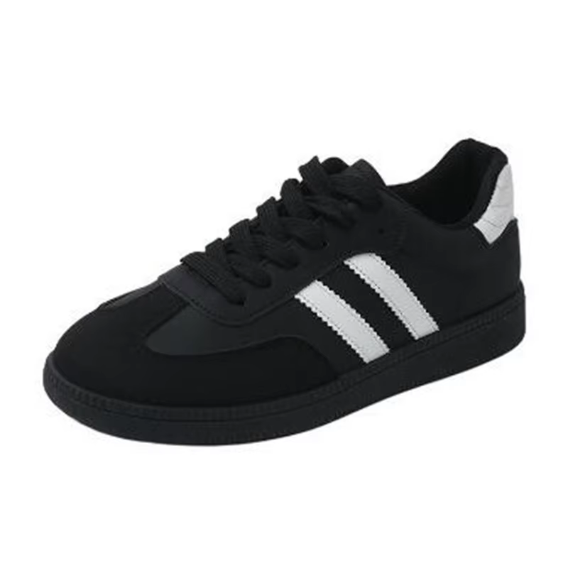Chaussures de sport Agan rétro 2026 à bout rond en cuir souple, nouveau style printemps, polyvalente