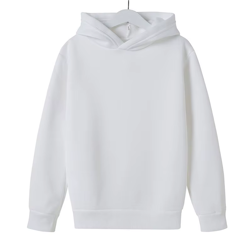 Vêtements pour enfants, sweat-shirt à capuche de couleur unie pour garçons et filles, sweat-shirt po