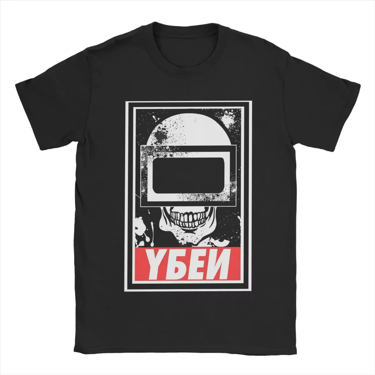 T-Shirt Vintage Escape From Tarkov Tagilla Helmet pour hommes et femmes, col rond, en coton, à manch